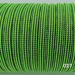 027 STRIPS BLACK&LIMEGREEN