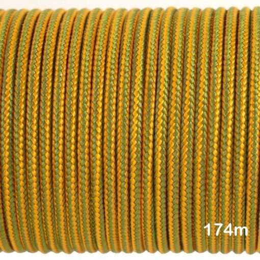 174m STRIPS GREENKHAKI&PUMPKIN